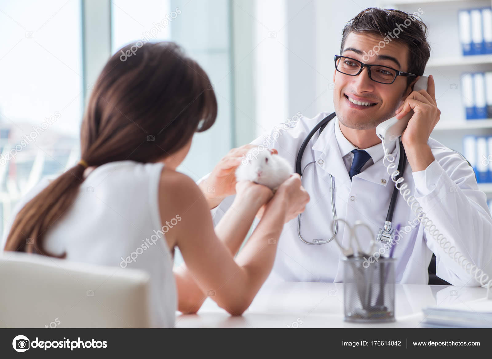 Woman with pet rabbit visiting vet doctor SSUCv3H4sIAAAAAAAEAJ2STW7DIBCF95V6B4t1kDB44jhXqboYYJygOCYyOFUV+e7FfxLtsl7xvvEwjwev97eiYBqDM+xcvGaVtOu6McQBo/N9wuKwcbIu+sFhN8OZTUuFhYhxDBSyLUqphjZptfca7EP05va4+ujzQpt05zBHD99byEG4jjHSsGww82y2wUiXZOrX9P1AH6su9sLmJKYSY4eMhVEvbEfT4d+d6+Jzt44X6s337G3KXA/UEa6JbR6ZgFoRSeQKWsMr0RiOjWy5oupUEaDEUuyT2bFKnxaKS7SQftaSN0iaYysknGrSGtRiafXBbl8pvvsS0ebg6Sz5TONonc8ifHqDXfgT9mNwxvWXrM3HKw2ZNunh+HsGeh+XY26pMZvua5alKqEWJUAphQKl6iPbH1O6ZGdzr87OHVCfhCAELkm3vLLQ8KaSgqvaCnlsEXUD6czTD+WpA0TUAgAA
